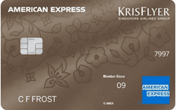American Express Singapore Airlines KrisFlyer Ascend Credit Card