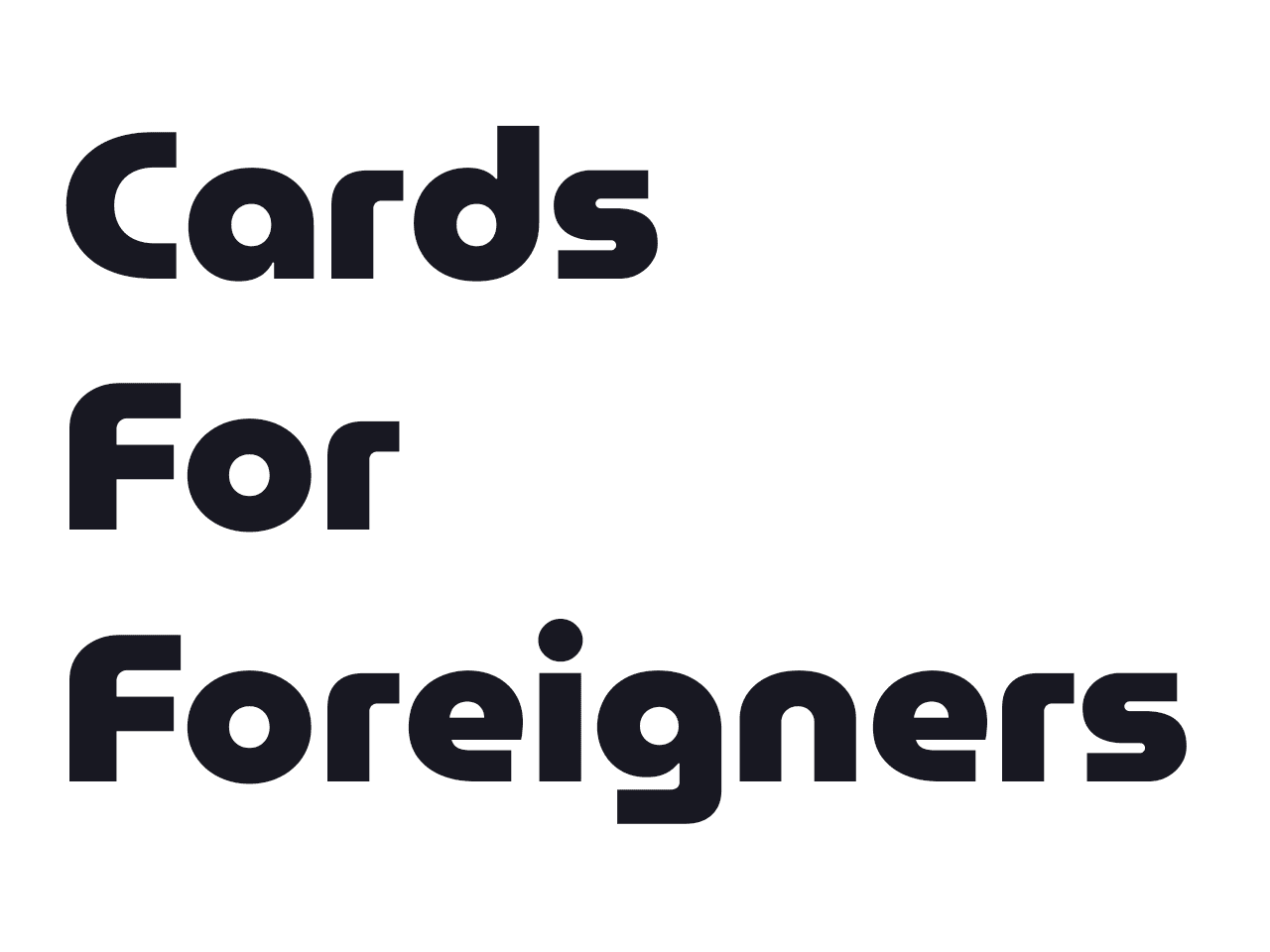 Credit Cards for Foreigners in Singapore 2026