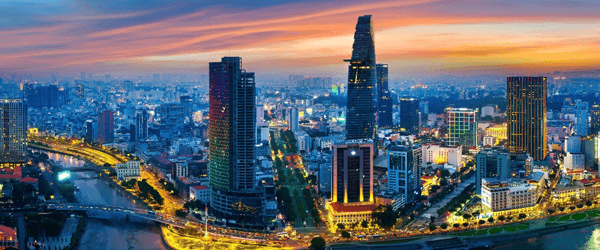 Ho Chi Minh City skyline